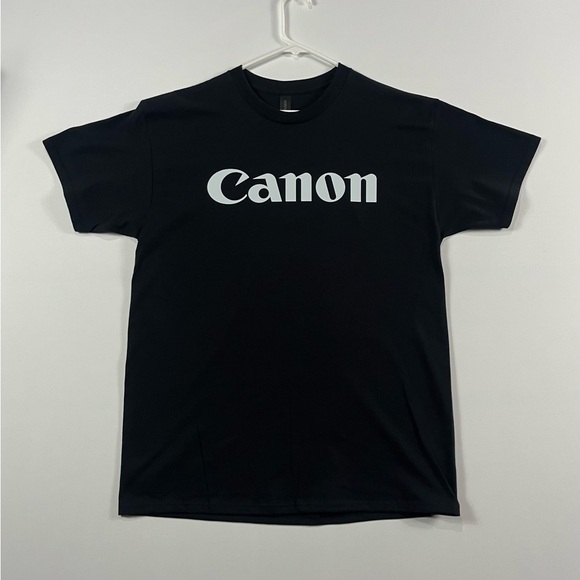 Canon Black T-Shirt Professional Camera Photographer, Brand New Without Tags - Picture 1 of 7